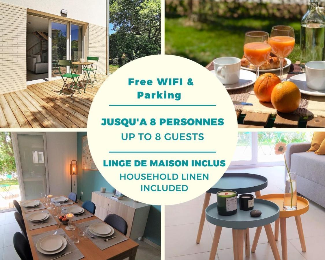 Villa Poete Avec Jardin 3 Chambres Parking Gratuit ตูร์เนเฟย ภายนอก รูปภาพ
