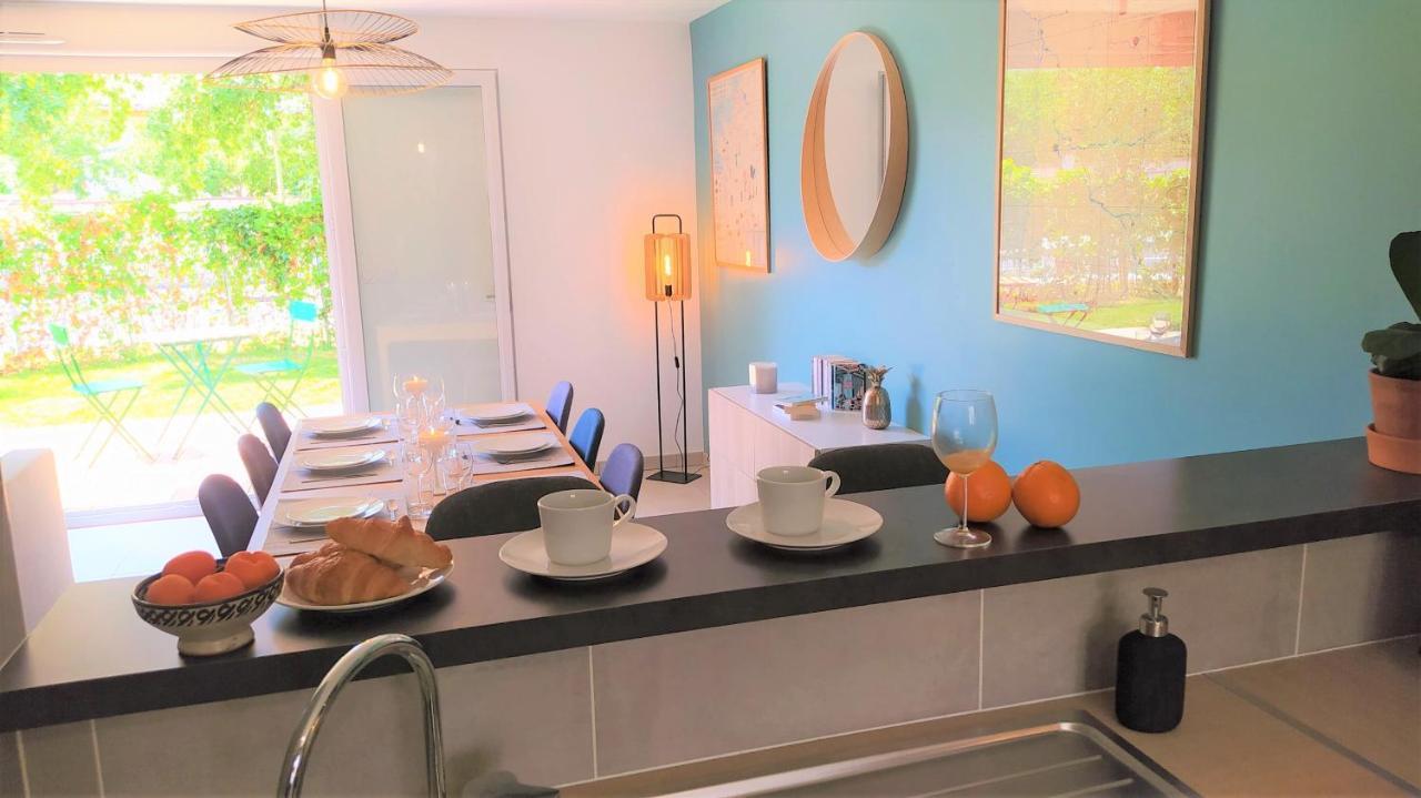 Villa Poete Avec Jardin 3 Chambres Parking Gratuit ตูร์เนเฟย ภายนอก รูปภาพ
